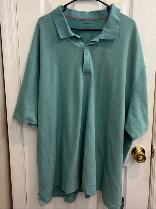 Van Heusen Other - NWOT Van Heusen teal polo size 4XL